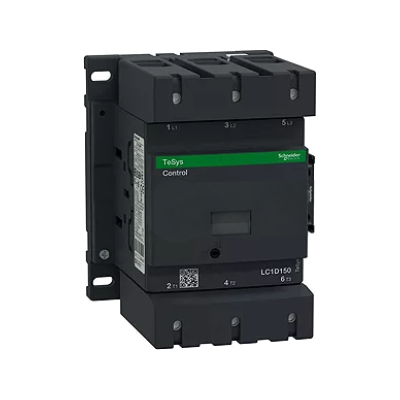 کنتاکتور 115 آمپر اشنایدر 60 کیلووات، بوبین 220VAC ، مدل LC1D115M7 کنتاکتور اشنایدر سری d 150 آمپر
