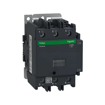 کنتاکتور 80 آمپر اشنایدر 40 کیلووات، بوبین 220VAC ، مدل LC1D80M5 کنتاکتور 80 آمپر اشنایدر سری D