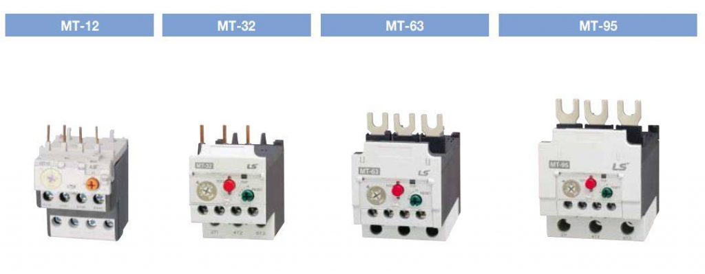 بی متال ( رله حرارتی/ اضافه جریان) LS مدل MT12 3H تنظیمات 1 : 0.63