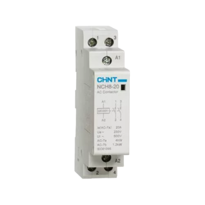 کنتاکتور دو پل 20 آمپر chint بوبین 230VAC NCH8 (هر پل 6 آمپر موتوری) کنتاکتور تکفاز ( دو پل ) 20 آمپر برند chint ولتاژ کنترل230VAC مدل NCH8 ( هر پل 6 آمپر موتوری)
