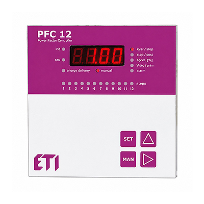 رگولاتور بانک خازنی ETI مدل PFC 12 رگولاتور بانک خازنی ETI مدل PFC 12
