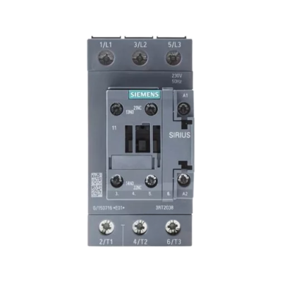 کنتاکتور 50 آمپر، 22 کیلووات، بوبین 230VAC ،مدل SIEMENS 3RT2036-1AP00 کنتاکتور 50 آمپر، 22 کیلووات، بوبین 230VAC ،مدل SIEMENS 3RT2036-1AP00