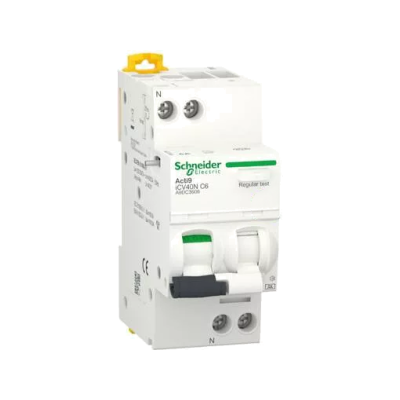 کلید محافظ جان ترکیبی (RCBO) دو پل 32 آمپر اشنایدر کلید محافظ جان ترکیبی (RCBO) دو پل 25 آمپر اشنایدر