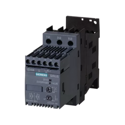 راه انداز نرم (سافت استارتر) توان 5.5 کیلووات SIEMENS 3RW3017-1BB14 راه انداز نرم (سافت استارتر) توان 1.5 کیلووات مصارف عمومی SIEMENS مدل 3RW3013-1BB14