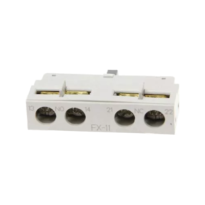 کنتاکت کمکی 1NO1NC نصب روی کلیدهای حرارتی LS مدل MMS 0.63:100 FX 11 کنتاکت کمکی 1NO1NC نصب روی کلیدهای حرارتی LS مدل MMS 0.63:100 FX 11
