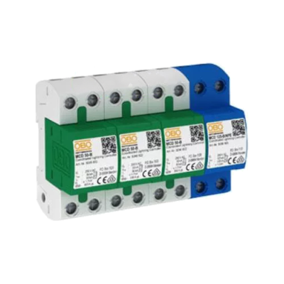 سرج ارستر ترکیبی OBO سری 3POLE+NPE ،MCD (سه فاز و نول) کد کالا 5096879 سرج ارستر ترکیبی OBO سری 3POLE+NPE ،MCD (سه فاز و نول) کد کالا 5096879