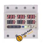 کنترل فاز بار  100 آمپر JBH  ( محافظ مرکزی ولتاژ جریان سه فاز ) CVP-3P-100A