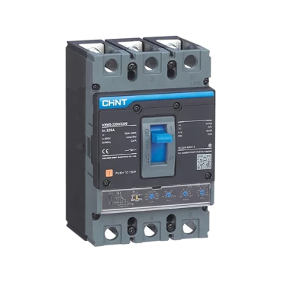 کلید اتوماتیک 63 آمپر CHINT غیرقابل تنظیم 36KA NXM-63F/3300 nXM