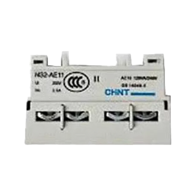 کنتاکت کمکی 1NO1NC روی کلید حرارتی CHINT مدل NS2-AE11 کنتاکت کمکی چینت