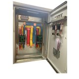 تسلاکالا - مرجع فروش آنلاین تجهیزات برق صنعتی تابلو برق فشار ضعیف ATS چنج اور 100 آمپر با مکانیزم کلید اتوماتیک موتوردار ( تصاویر شماتیک برای دید کلی میباشد)