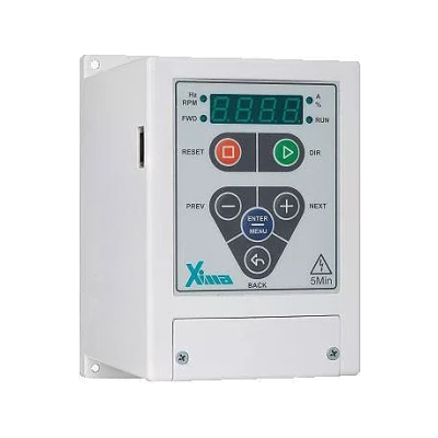 درایو زیما XIMA تک فاز 0.75 کیلووات سری P کاربری پمپ و بوستر پمپ اینورتر نک فاز زیما 0.37KW سری P