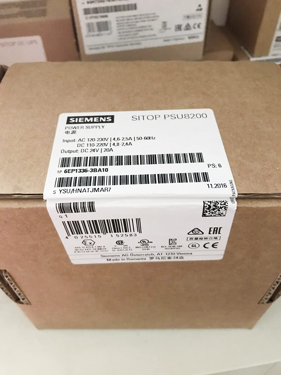 منبع تغذیه /SIEMENS /6EP1336-3BA10 خروجی 24 ولت DC و 20 آمپر منبع تغذیه /SIEMENS /6EP1336-3BA10 خروجی 24 ولت DC و 20 آمپر