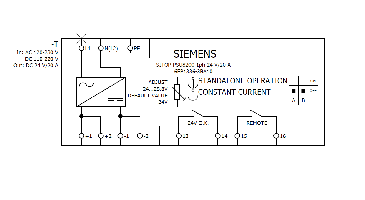 منبع تغذیه /SIEMENS /6EP1336-3BA10 خروجی 24 ولت DC و 20 آمپر منبع تغذیه /SIEMENS /6EP1336-3BA10 خروجی 24 ولت DC و 20 آمپر