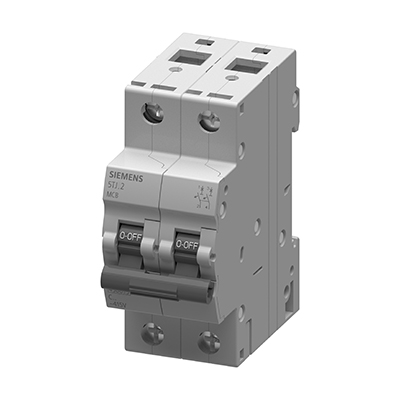 کلید مینیاتوری زیمنس 2 پل 32 آمپر 6 کیلو آمپر منحنی C مدل 5TJ6232-7 کلید مینیاتوری زیمنس 2 پل 32 آمپر 6 کیلو آمپر منحنی C مدل 5TJ6232-7