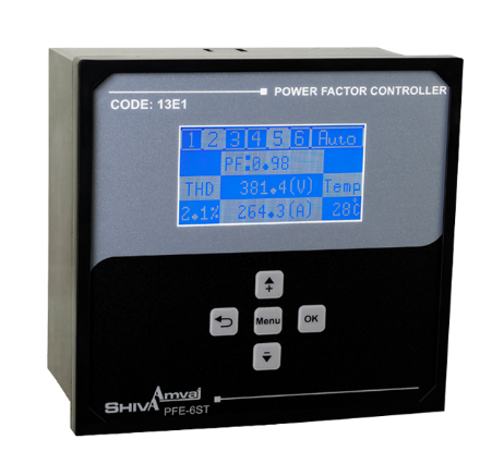 رگولاتور 6 پله بانک خازنی شیواامواج PFE-6ST رگولاتور 6 پله بانک خازنی شیواامواج PFE-6ST