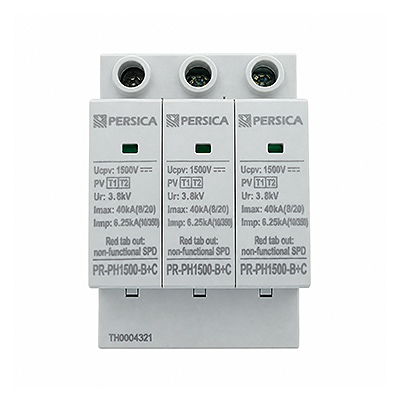 سرج ارستر PERSICA 1500VDC مدل PR-PH1500-B+C سرج ارستر PERSICA 1500VDC مدل PR-PH1500-B+C