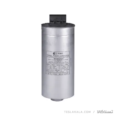 خازن سه فاز سیلندری PKC 440V 30KVAR خازن سه فاز سیلندری PKC 440V 30KVAR