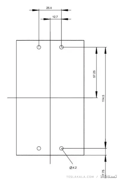 کلید SIEMENS اتوماتیک 100 آمپر قابل تنظیم حرارتی-غیرقابل تنظیم مغناطیسی 3VA1110-4EE36-0AA0