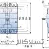 کلید اتوماتیک،کمپکت 125 آمپر،غیرقابل تنظیم حرارتی-مغناطیسی LS سری metasol ABN