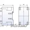 کنتاکتور 32 آمپر، 15 کیلووات، بوبین VAC 220 ، برند LS مدل MC-32a