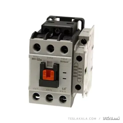 کنتاکتور 40 آمپر، 18.5 کیلووات، بوبین VAC 220 ، برند LS مدل MC-40a کنتاکتور 32 آمپر، 15 کیلووات، بوبین VAC 220 ، برند LS مدل MC-32a