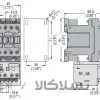 کنتاکتور 12 آمپر، 5.5 کیلووات، بوبین 110VDC، برند لواتو ایتالیا LOVATO - BF12