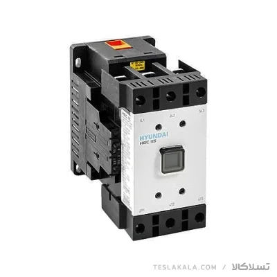کنتاکتور 115 آمپر هیوندای بوبین 220 AC توان 60 کیلوواتHGC قیمت کنتاکتور 115 آمپر هیوندای