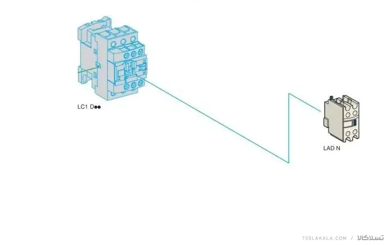 کنتاکت کمکی قابل نصب روی کنتاکتور اشنایدر مدل LADN11 -1NO1NC