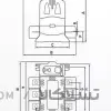 کلید فیوز گردان  250 آمپر  پیچاز الکتریک PICHAZ مدل IDS251 (تهیه جداگانه فیوز)