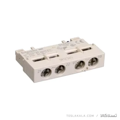 کنتاکت کمکی 1NO1NC نصب روی کلیدهای حرارتی اشنایدر مدل GVAE11 کنتاکت کمکی 1NO1NC نصب روی کلیدهای حرارتی اشنایدر مدل GVAE11