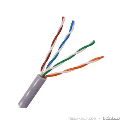 یک متر کابل مخابراتی چهار زوج 0.6 برند البرز الکتریک نور – لینکو