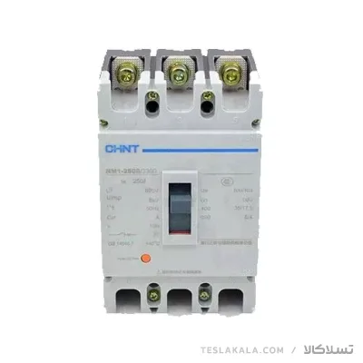کلید اتوماتیک 250 آمپر CHINT غیرقابل تنظیم حرارتی-مغناطیسی NM1-50KA کلید اتوماتیک 250 آمپر CHINT غیرقابل تنظیم حرارتی-مغناطیسی NM1-50KA