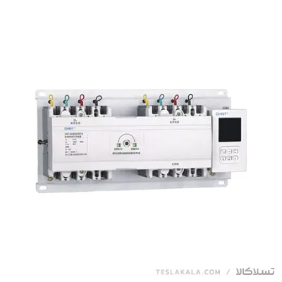 کلید اتوماتیک 2 طرفه 630 آمپر CHINT موتوردار-3 پل مدل NZ7 630H/3 630A کلید اتوماتیک دو طرفه چینت