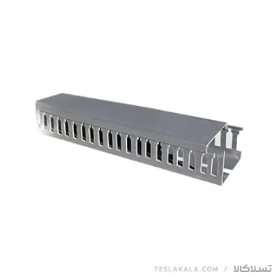 یک متر داکت صنعتی شیاردار دربدار رعد عرض 100 ارتفاع 100 (شاخه 2 متری) داکت صنعتی شیاردار 40*25
