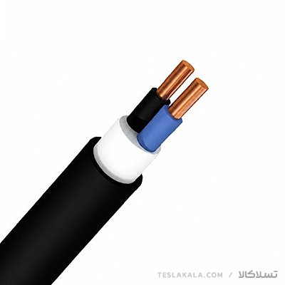 کابل مفتولی (زمینی) مسی نمره 4×2 برند افشار نژاد خراسان ( یک متر )