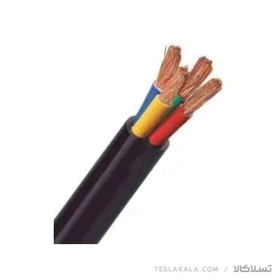 یک متر کابل افشان مسی 6*4 برند مغان (فروش به صورت حلقه 100 متری) کابل افشان مقطع 16+25*3 مغان