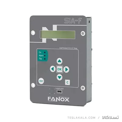 رله حفاظتی اضافه جریان و خطای زمین مدل SIA-F برند FANOX رله حفاظتی اضافه جریان و خطای زمین مدل SIA-F برند FANOX