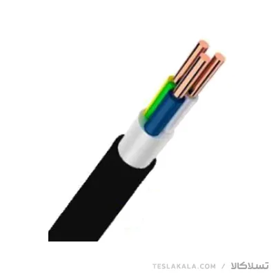 یک متر کابل زمینی مسی 1.5×3 برند مغان (فروش به صورت حلقه 100 متری)