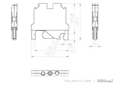 ترمینال پیچی سری ارت 2.5