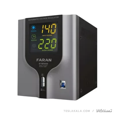 استابلایزر (تنظیمکننده ولتاژ) فاران مدل SDR ظرفیت 5000VA استابلایزر فاران مدل SDR ظرفیت 5000VA