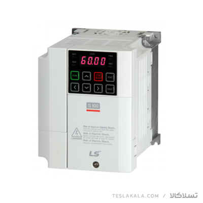 درایو (اینورتر) LS توان 1.5 کیلووات سری S100 مدل LSLV0015S100-4EONNS سه فاز به سه فاز