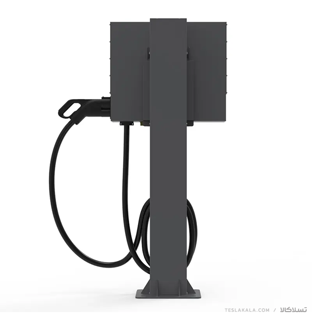 شارژر استند DC خودرو برقی 30 کیلوواتی هوشمند INERGO دارای 2 گان و دارای نمایشگر و قابلیت تنظیم جریان ورودی شارژر استند DC خودرو برقی 30 کیلوواتی هوشمند INERGO دارای 2 گان و دارای نمایشگر و قابلیت تنظیم جریان ورودی