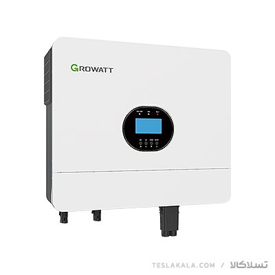 سانورتر آفگرید تک فاز 6 کیلووات 48 ولت Growatt SPF 6000 ES Plus سانورتر یا اینورتر برق خورشیدی 6 کیلوات گرووات